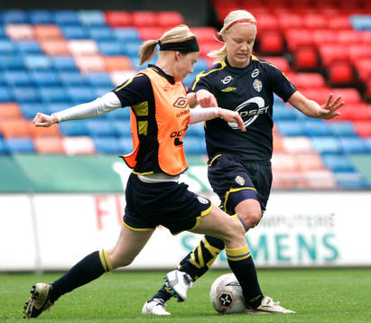 Caroline Seger och Hanna Marklund, Sverige