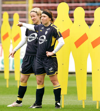 Victoria Svensson och Hanna Ljungberg, Sverige