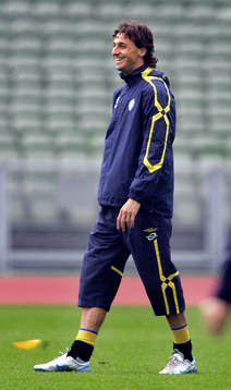 Träning Zlatan Ibrahimovic