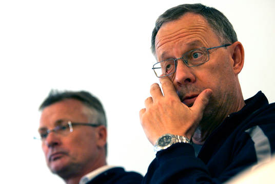 Lars LAgerbäck och Roland Andersson, Förbundskapten