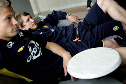 Kim Källström och Markus Rosenberg, Sverige