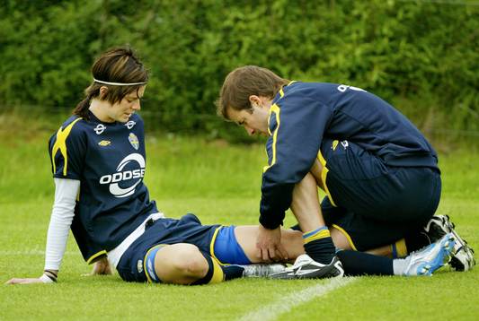 Lotta Schelin tas omhand av Matti Demegård