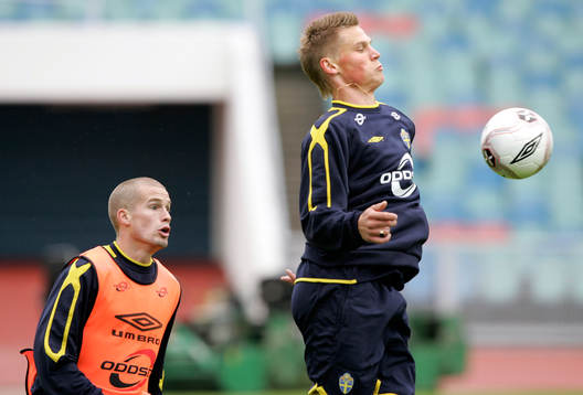 Christoffer Andersson och Markus Rosenberg