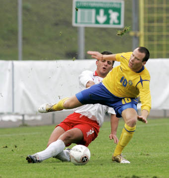 Alexander Farnerud och Shaun Bajada