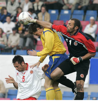 Reuben Gauci, målvakt, Malta