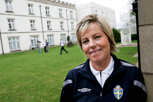 Marika Domanski Lyfors, tränare, förbundskapten, Sverige