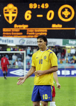 Zlatan Ibrahimovic, Sverige
