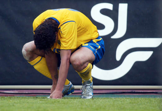 Zlatan skadad, men han kom igen
