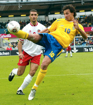 Zlatan Ibrahimovic, Sverige