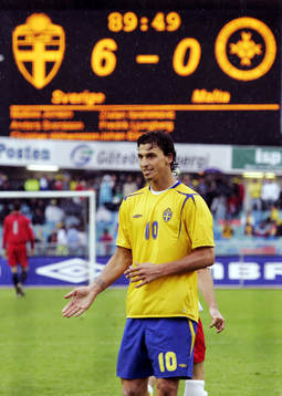 Zlatan Ibrahimovic, Sverige