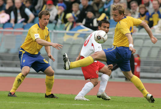 Tobias Linderoth och Erik Edman