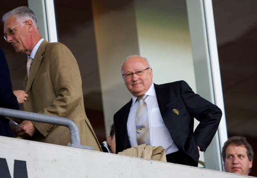 Sverige - Danmark: Lars-Åke Lagrell på plats för att se
