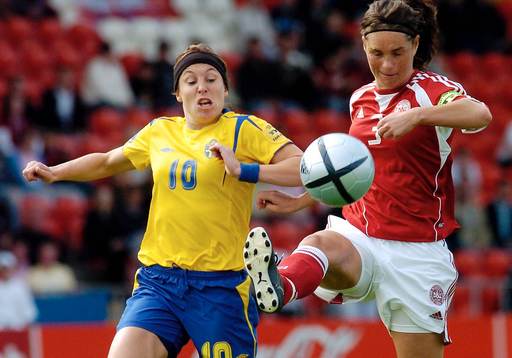 Hanna Ljungberg, Sverige och  Katrine Pedersen, Danmark