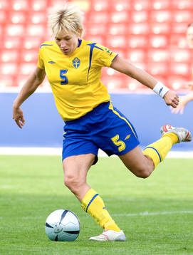Sverige - Danmark. Kristin Bengtsson