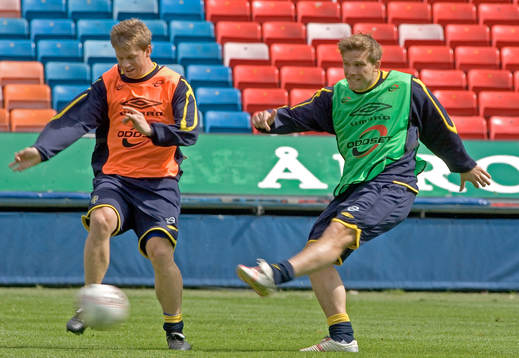 Tobias Linderoth och Anders Svensson, Sverige