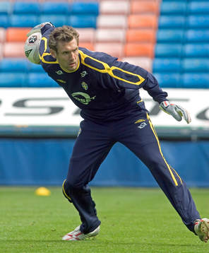 Andreas Isaksson, målvakt, Sverige