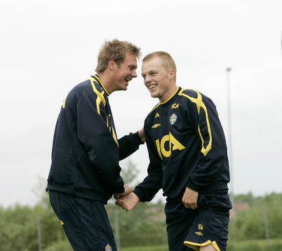 Stefan Åhlander och Sebastian Larsson