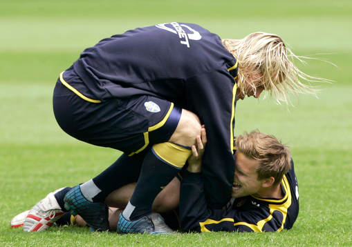 Fredrik Berglund och Anders Svensson, Sverige