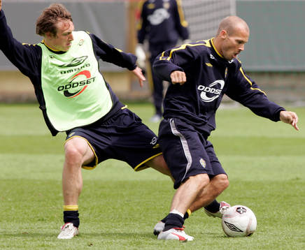 Kim Källström och Fredrik Ljungberg, Sverige