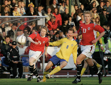Jon Jönsson, Sverige och Tom Högli (14), Steffen HAgen
