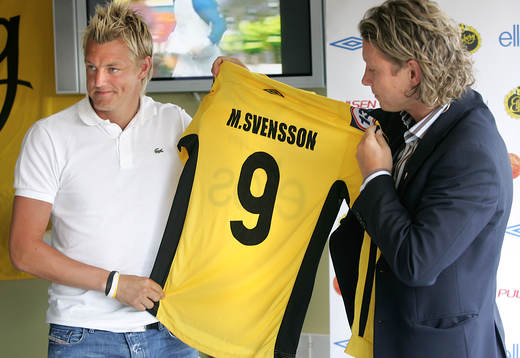 Presskonferens med Mathias Svensson