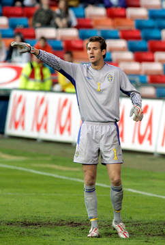 Andreas Isaksson, målvakt, Sverige