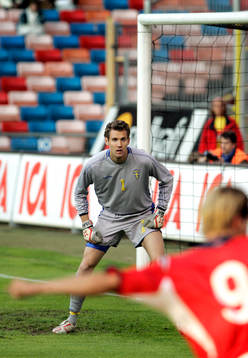 Andreas Isaksson, målvakt, Sverige