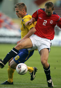 Markus Rosenberg, Sverige och Jon Inge Höiland, Norge