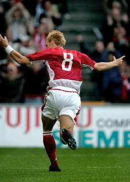 Sören Larsen, Danmark, jubel