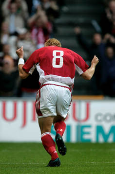 Sören Larsen, Danmark, jubel