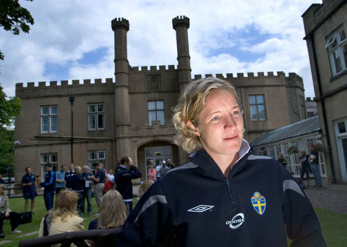 Fotboll, Dam, EM, Landslag, Sverige, Victoria Svensson