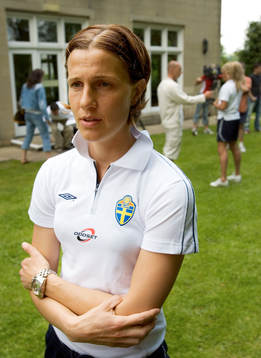 Fotboll, Dam, EM, Landslag, Sverige, Malin Andersson