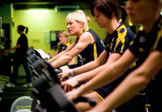 Kristine Bengtsson, Lotta Schelin och Hanna Marklund