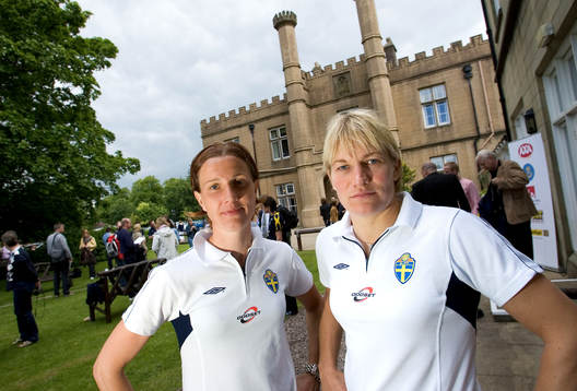 Malin Andersson och Kristine Bengtsson