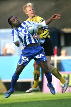 Peter Ijeh och Johan Sjöberg