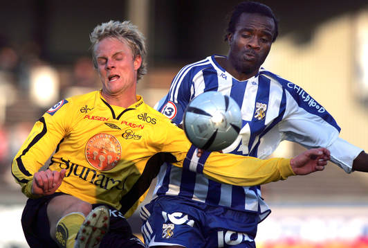Johan Sjöhage och Peter Ijeh