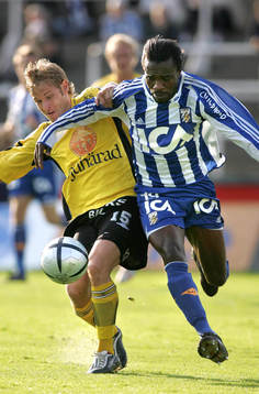 Andreas Klarström, Elfsborg och Peter Ijeh, Göteborg