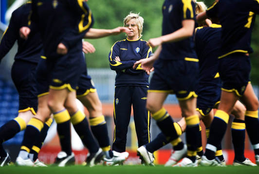Marika Domanski Lyfors, tränare, Sverige