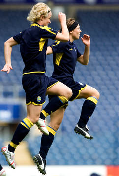 Victoria Svensson och Hanna Ljungberg