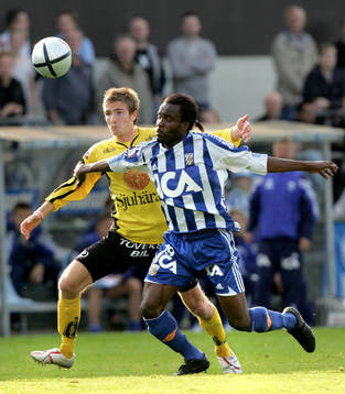 Peter Ijeh, Göteborg och Jesper Arvidsson, Elfsborg