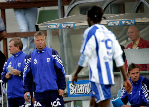 Peter Ijeh, Göteborg och Arne Erlandsen, tränare Göteborg