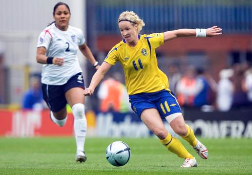 Victoria Svensson och Alex Scott