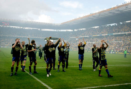Bröndby vann danska ligan (jubel)