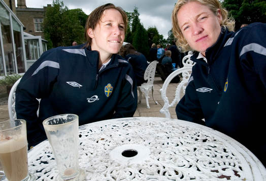 Hanna Ljungberg och Victoria Svensson
