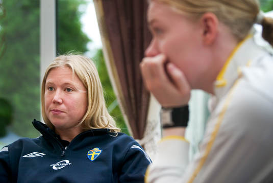 Sara Larsson och Hedvig Lindahl