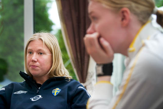 Sara Larsson och Hedvig Lindahl