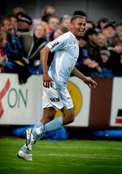Helsingborg - Malmö: Afonso Alves, jubel