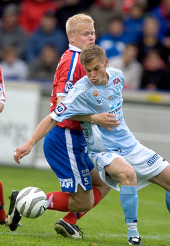 Markus Rosenberg, Malmö och David Ljung, Helsingborg