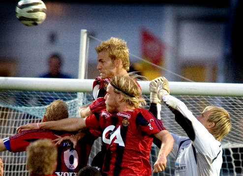 Sören Larsen, Djurgården och  Mattias Asper, målvakt,