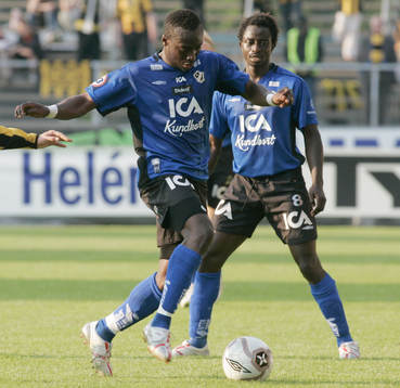 Utländskt inslag i Halmstad och allsvenskan, Yaw Preko och